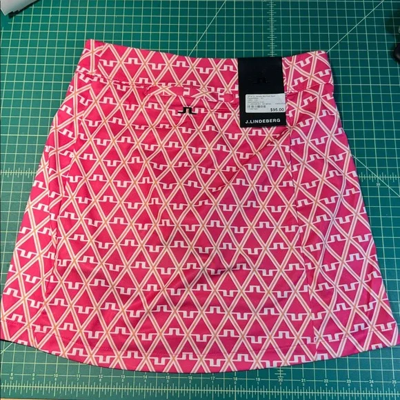 J.Lindeberg Amelie Mid Print Skort - Picture 1 of 5